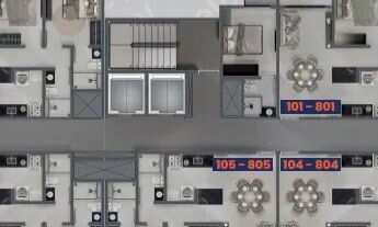 Imagem 5: Lançamento no bairro do Bancários próximo a Unipê e UFPB com elevador e área de lazer