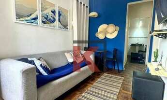 Imagem 2: Apartamento com 2 dormitórios à venda, 55 m² por R$ 270.000,00 - Centro - São Vicente/SP