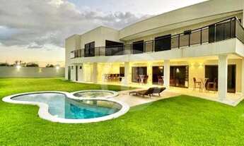 Imagem 3: Mansão em 2 lotes mobiliara e projetada no Condomínio Alphaville Ceará