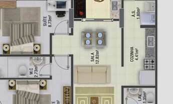 Imagem 6: APARTAMENTO CAIÇARA - PRAIA GRANDE SP