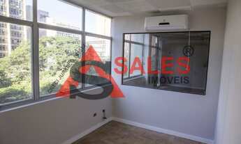 Imagem 4: Ótima sala comercial 80m², com escritório , ar condicionado, 3 salas, banheiro, armários e