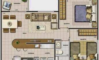 Imagem 6: Apartamento - Chácara Bela Vista - Sumaré