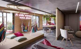 Imagem 6: Formato: ResidencialTipologia: 40 Q/S com 28,76m² 64 Stúdios com 19,55m²