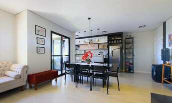 Imagem 6: Concept Palhano - Planta de 81 m² - Varanda com Churrasqueira