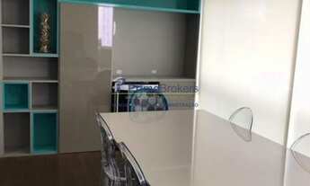 Imagem: Apto de 1 suite, 1 vaga, decorado moderno