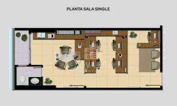 Imagem 5: Sala à venda, 30 m² por R$ 543.679 - Edson Queiroz - Fortaleza/CE