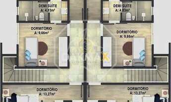 Imagem 3: Geminados 3 Dormitorios Saguaçu Joinville