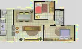 Imagem 3: Vendo Apartamento no Grand Park Dirceu com 2 quartos, 01 vaga de garagem