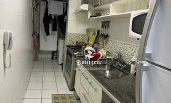 Imagem 2: Apartamento com 3 dormitórios à venda, 64 m² por R$ 300.000,00 - Jardim Utinga - Santo And