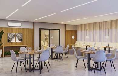 Imagem 5: Apartamentos de 02 e 03 quartos, prédio com elevador e área de lazer completa, no Bessa