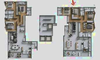 Imagem 3: Apartamento à venda, 4 quartos, 4 suítes, 3 vagas, Centro - Balneário Piçarras/SC