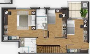 Imagem 2: COBERTURA com 3 dormitórios à venda com 120.73m² por R$ 1.300.000,00 no bairro Cristo Rei