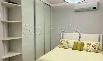 Imagem 5: Flat Paulista Wall Street disponível para locação na Bela Vista com 48m² no Jardins