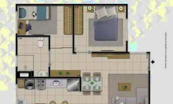 Imagem 7: Apartamento para Venda em Fortaleza, Jacarecanga, 2 dormitórios, 1 suíte, 1 banheiro, 1 va