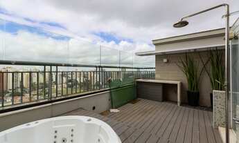 Imagem 5: Cobertura duplex de 353 m2, 3suítes, 6 vagas e uma vista panorâmica para o parque Ibirapue