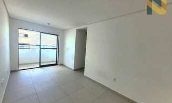 Imagem 3: Apartamento com 2quartos sendo 1 suíte para alugar, 52 m² por R$ 1.500/mês - Bancários - J