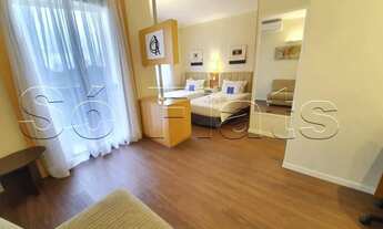 Imagem: Flat Blue Tree Anália Franco com 27m²