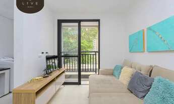 Imagem 2: Apartamento mobiliado para locação, no Sou Ecoville, com 02 quartos, 01 vaga de garagem no