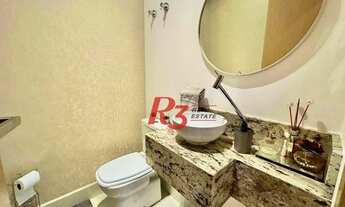 Imagem 5: Apartamento com 2 dormitórios à venda, 86 m² por R$ 1.101.800,00 - Aparecida - Santos/SP