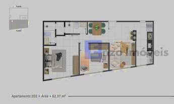 Imagem 7: Apartamento para Locação em RA XXVI Sobradinho II, Setor de Mansões de Sobradinho, 2 dorm
