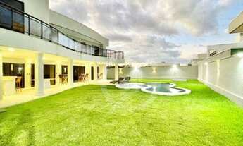 Imagem 7: Mansão em 2 lotes mobiliara e projetada no Condomínio Alphaville Ceará