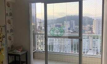 Imagem 2: Apto 2 dormitórios (suite), varanda gourmet, prédio c/ lazer - Santos