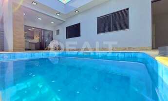 Imagem 2: Olívio Franceschini Hortolândia 160m² Casa 3 dormitórios com churrasqueira e piscina