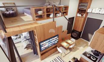 Imagem 4: Apartamento para venda com 32 metros quadrados com 1 quarto em Hugo Lange - Curitiba - PR