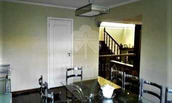 Imagem 4: Sobrado de 463m² com 4 suítes com linda vista do quintal à venda na Vila Inah, 6 vagas de