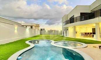 Imagem 5: Mansão em 2 lotes mobiliara e projetada no Condomínio Alphaville Ceará