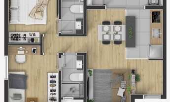 Imagem 7: APARTAMENTO com 2 dormitórios à venda por R$ 499.900,00 no bairro Rebouças - CURITIBA / PR