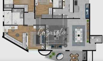 Imagem 11: Apartamento à venda 3 Quartos, 3 Suites, 3 Vagas, 160.13M², Campo Comprido, Curitiba - PR