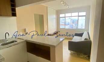 Imagem 2: Oportunidade no Embaré com 1 dorm (suíte) em frente ao mar em Santos - SP