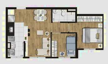 Imagem 2: Apartamento 2 quartos Cupecê- pronto para morar