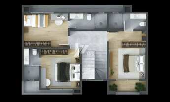 Imagem 3: CURITIBA - Casa de Condomínio - Santa Felicidade