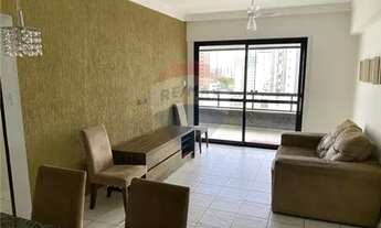 Imagem: Apartamento quarto e sala vista mar