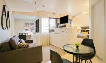 Imagem: Flat Riverside disponível para venda com