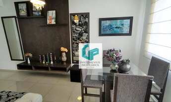 Imagem 3: Apartamento mobiliado com 2 dormitórios para alugar, 47 m² por R$ 1.528/mês - Pq. Campolim