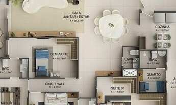 Imagem 5: Lançamento na Península, 3 e 4 Suítes, 3 Vagas, Marina Península