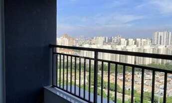 Imagem: Apartamento novo com 2 dormitórios sendo