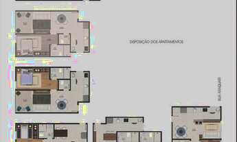 Imagem 3: Apartamento para venda possui 63 metros quadrados com 2 quartos em Ariribá - Balneário Cam