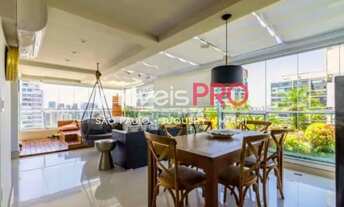 Imagem 4: Brooklin - Andar alto - 140 m2 - 3 dormitórios - varanda gourmet