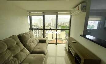 Imagem 4: Apartamento para locação SEMI MOBILIADO com 1 dormitório, churrasqueira, 1 vaga carro cobe