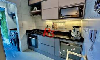 Imagem 7: Apartamento com 2 dormitórios à venda, 86 m² por R$ 1.101.800,00 - Aparecida - Santos/SP