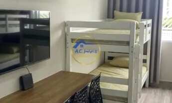 Imagem 3: Kitinete Mobiliada à Venda na Vila Tupi, Prédio Frente para o Mar! - Cód: ACT3599