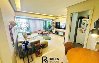 Imagem 2: Apartamento mobiliado com 82m²- 2 quartos - 2 vagas- Graça- Salvador