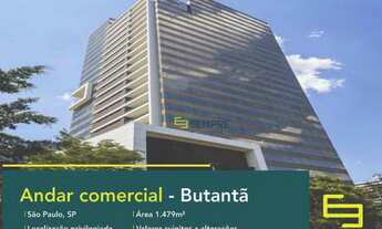 Imagem: Andar Corporativo para alugar, 1.479 m²