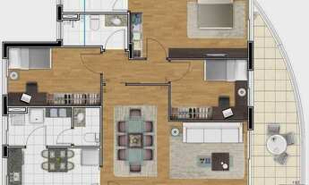 Imagem 5: APARTAMENTO com 3 dormitórios à venda por R$ 1.060.000,00 no bairro Ahú - CURITIBA / PR