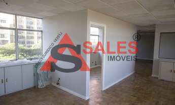 Imagem 3: Ótima sala comercial 80m², com escritório , ar condicionado, 3 salas, banheiro, armários e