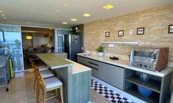 Imagem 7: Apto 250m²; 4 suítes; 6 banheiros, DCE, 3 vagas e lazer comppleto à venda no bairro Praia